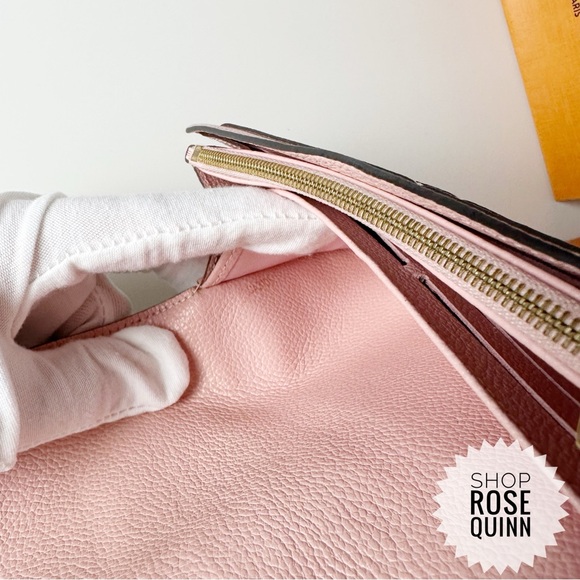 LOUIS VUITTON | All-Inclusive Pink Empreinte Wallet (CA3105) - Picture 16 of 17